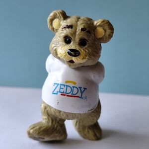 4/$50⭐️Vintage Zellers Zeddy the Bear PVC figure